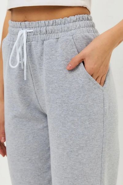 EXSPORT Gray Color Women's Slim Fit Jogger Sweatpants