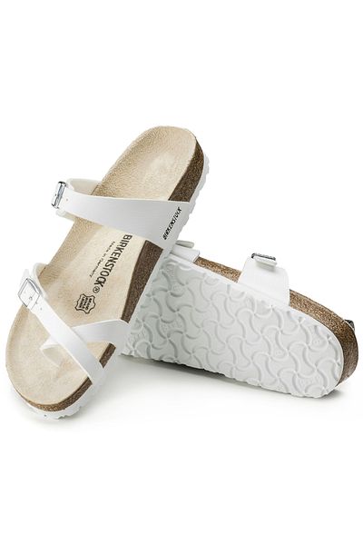 Birkenstock Women's White Slippers/Sandals071051-white