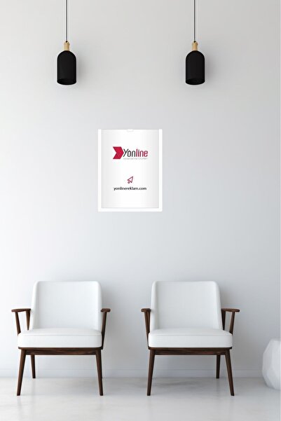 Yönline 3-Piece A4 White Certificate Frame Self-Adhesive Foil 24X31 cm Modern Practical Use