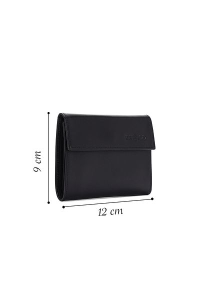 Derimod Men's Black Leather Wallet 000A2D307018