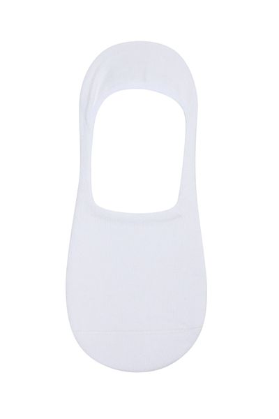 Derimod Men's White Cotton Short Socks 000A2C30006F