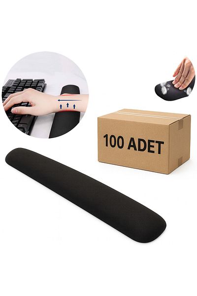Boldy 100S Keyboard Pad with Wrist Support - Keyboard Support Pad-Anti-Slip Keyboard Pad-Keyboard Pad-Keyboard Support