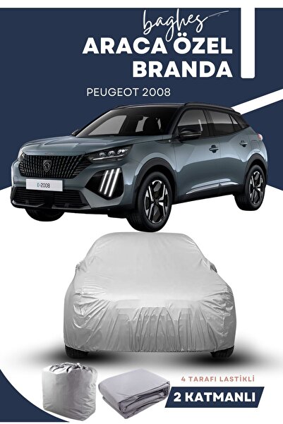 Baghes Peugeot 2008 Branda Lüx Kalite Oto Brandası Uyumlu Araba Çadırı SUV