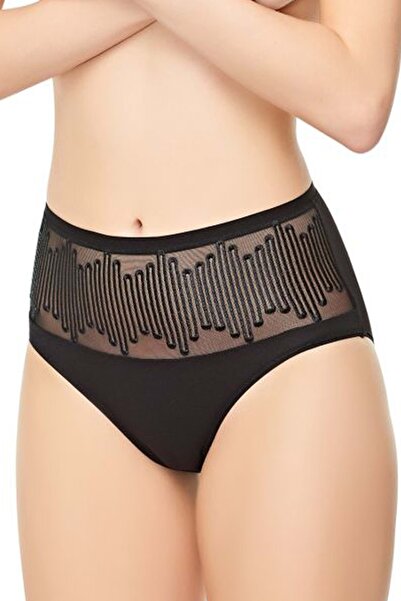 Belinay 0286 Дамски бикини с висока талия, черни, размер M