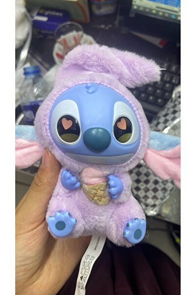 Miniso Stitch Peluş Oyuncak Anahtarlık