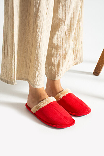 Special Action Men's and Women's Home Slippers - Winter Dowry Slippers with Fur Inside, Light Sole, Noiseless (Narrow Fit)