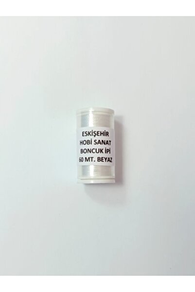 Eskişehir hobi sanat 60 Metre Beyaz Kum Boncuk ipi Miyuki ipi Boncuk ipi