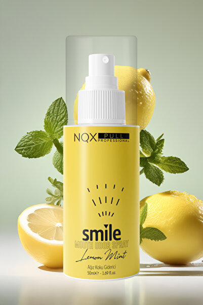 NQX PULL Ağız Spreyi Koku Spreyi Anında Koku Giderici Sprey Limon,Nane