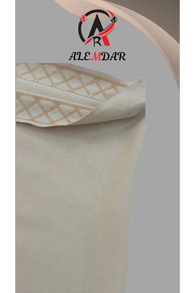 Alemdar Short Turkish corset, knitted and laser-stitched, soft and comfortable, gives you perfect firmness and a natural feminine look.