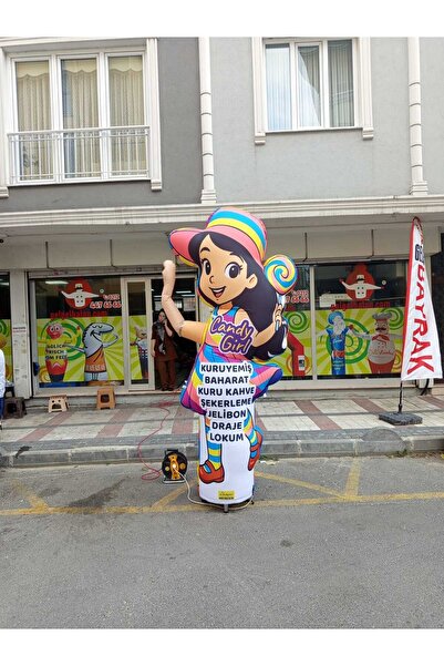 Gel Gel Balon ÖZEL TASARIM VE BASKILAR İLE 3 METRE BOYUNDA MDF ALT TABLA PARAŞÜT KUMAŞ LED IŞIKLI REKLAM BALONU