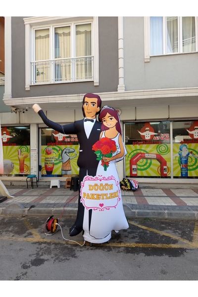 Gel Gel Balon ÖZEL TASARIM VE BASKILAR İLE 3 METRE BOYUNDA MDF ALT TABLA PARA...