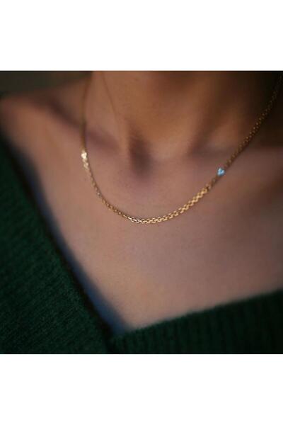 ByGoldenHouse İnce Hasır Kolye