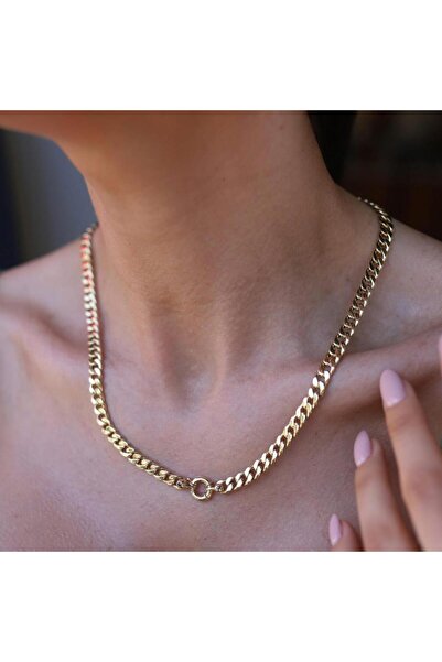 ByGoldenHouse Künye Zincir Kolye