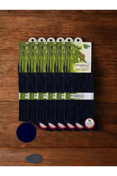 Picadilli 6'lı Paket Erkek Yazlık İnce Bambu Soket Çorap 41-45
