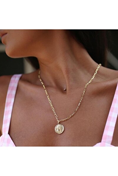 ByGoldenHouse Sparta Madalyon Para Kolye