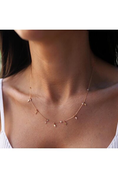 ByGoldenHouse Kutup Sallantılı Tohum Kolye