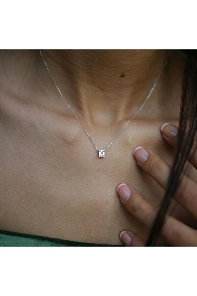 ByGoldenHouse Pırlanta Baget Koronet Kolye