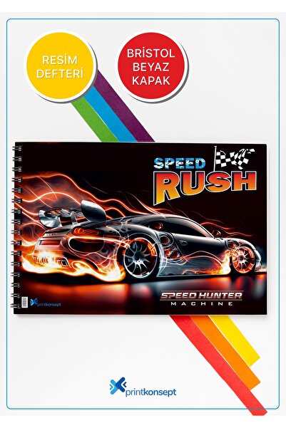 printkonsept Painting Book, Small Size Painting Book, 15 Sheets, Spiral Painting Book Size: 17*25