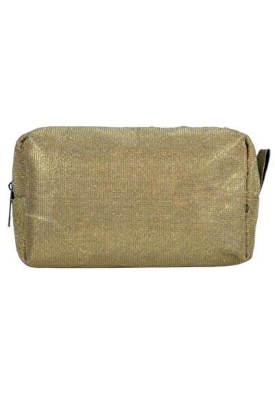 Yuga حقيبة مكياج هولوجرام ذهبية