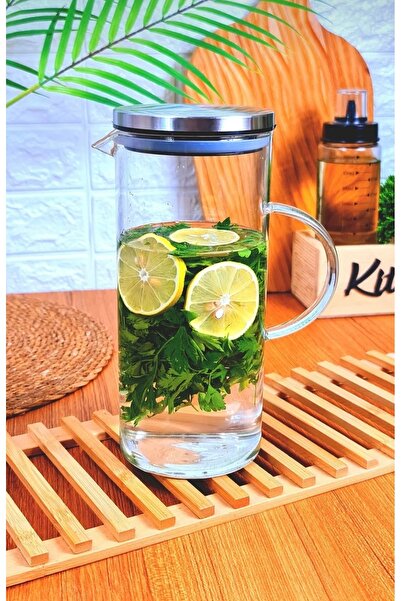 çerçi Borosilikat Cam Sürahi 1.5 Litre