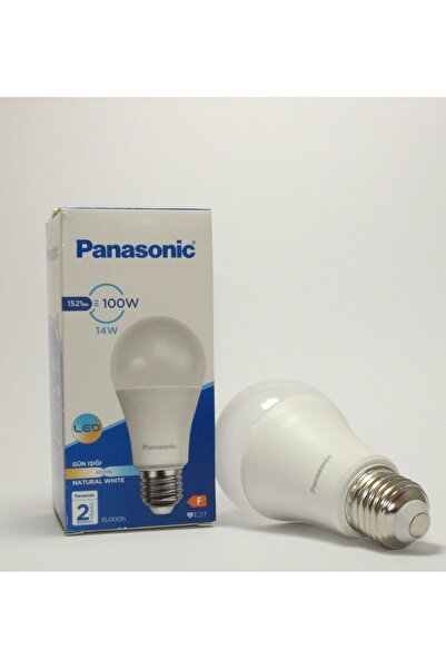 PANASONIC 14W 4000 KELVİN ILIK BEYAZ SARI VE BEYAZIN ARASI RENK YÜKSEK IŞIK GÖZ YORMAZ