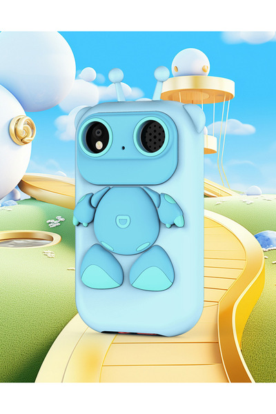 zyteq Telefon pentru copii Q13, IPS de 2,8", cameră 1080P, jocuri, MP3, lante...