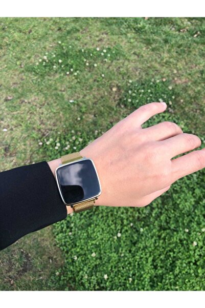 ÇENÇEN Unısex Çelik Kasa Led Ekran Dokunmatik Kol Saati