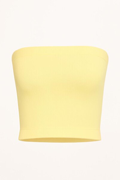 HAKKE Seamles Strapless Crop Bustier