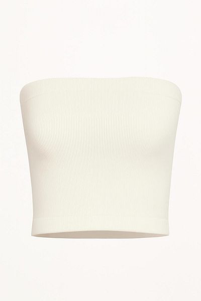 HAKKE Seamles Strapless Crop Bustier