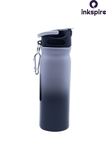 inkspire Kaliteli Paslanmaz Çelik Renk Geçişli Matara 500 ml Su Sızdırmaz Çel...