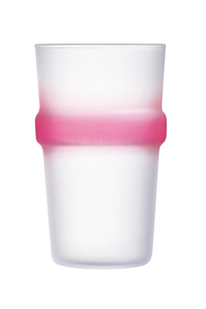 Luminarc كوب مشروبات غازية وردي من فلومانيا، 32 سل، مجموعة من 6 قطع