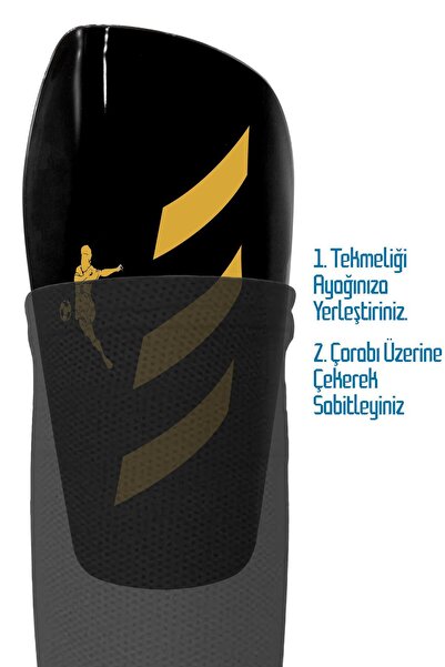 Telvesse PRO Ποδοσφαιρικό κνήμη με κάλτσες για παιδιά Ενήλικες Kaval Προστατευτικό κνήμης ποδοσφαιριστής επιγονατίδα ΜΑΥΡΟ