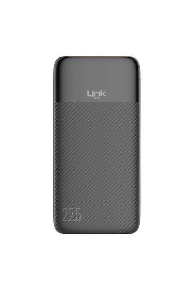 Linktech Pd12 Premium 10000 Mah Pd 22.5w Süper Hızlı Powerbank Siyah
