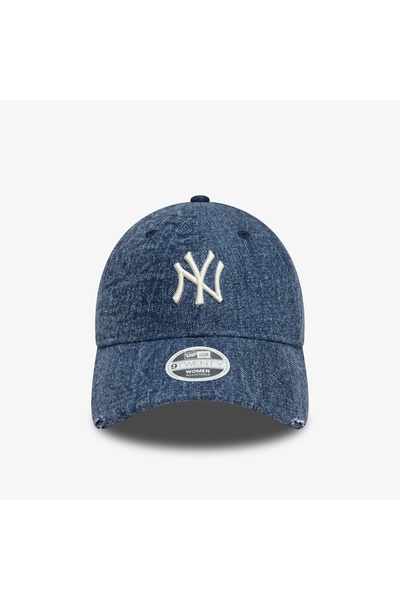 NEW ERA New Era Acid Denim New York Yankees Kadın Mavi Şapka