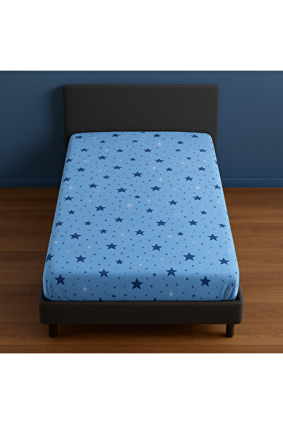 sehra Single Cotton Fitted Sheet + 1 Pillowcase Set Quality Durable Children's Pattern Set