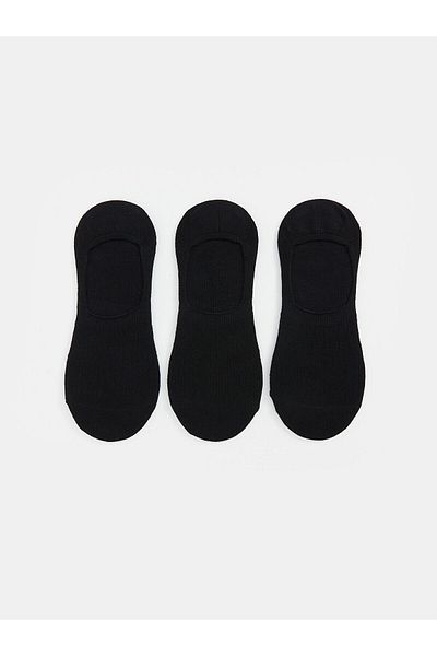 LC Waikiki New Season Men's Ballerina Socks 3-Piece