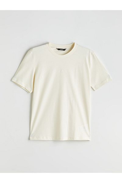 LC Waikiki New Season Crew Neck Printed Combed Cotton Men's T-Shirt - S5Im06Z8