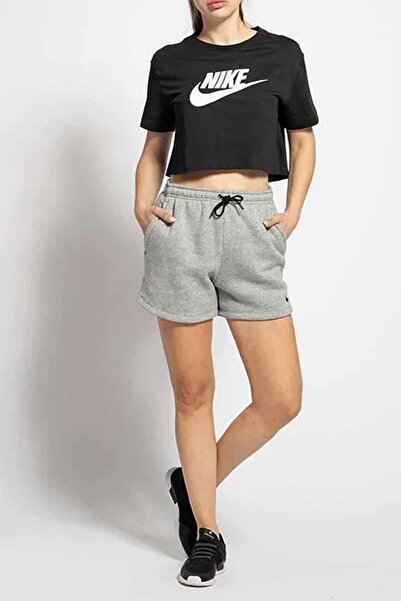 Nike Γυναικείο σορτς Flc Park20 CW6963-063-GREY