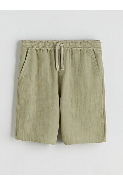 LC Waikiki New Season Comfortable Fit Muslin Men's Sort - S5Er30Z8