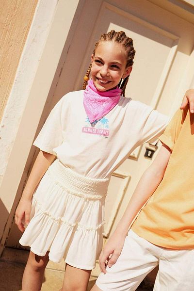 DeFacto New Season Girl's Viscose Skirt