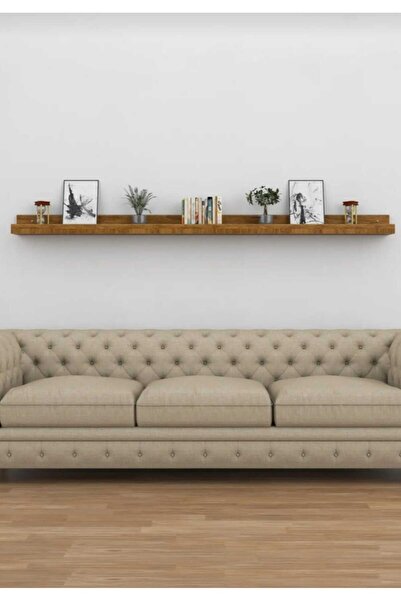 Ayşe Abladan DUVAR RAFI TV UNITESI OTURMA ODASI RAFI 1ADET /KOYU MEŞE