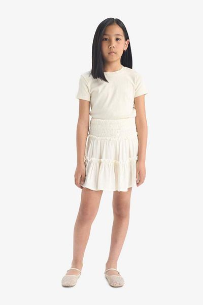 DeFacto New Season Girl's Viscose Skirt