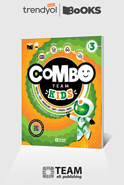 TEAM ELT PUBLISHING Combo TEAM Kids 3 – (Practice + Test + Vocabulary + Cool Art & Craft Tek Kitapta)