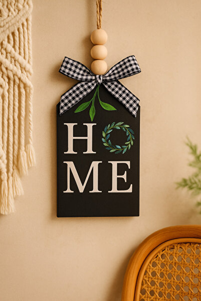 rosfloa rf İskandinav Tarz HOME Kahve Köşesi Mutfak Dolap Balkon Duvar & Mini Kapı Süsü