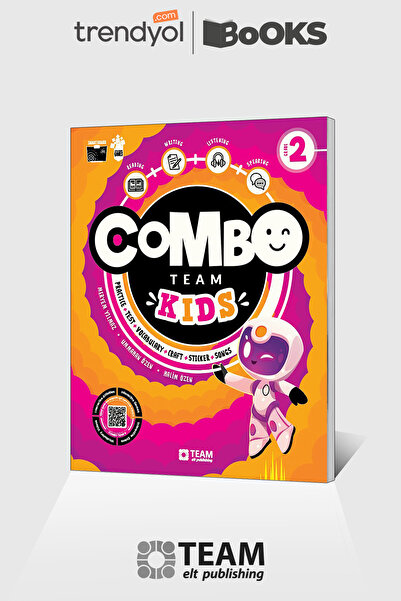TEAM ELT PUBLISHING Combo TEAM Kids 2 – (Practice + Test + Vocabulary + Cool Art & Craft Tek Kitapta)