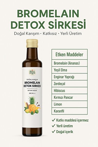 YUVADAN Doğal Karışım Detox Sirkesi - 250ml