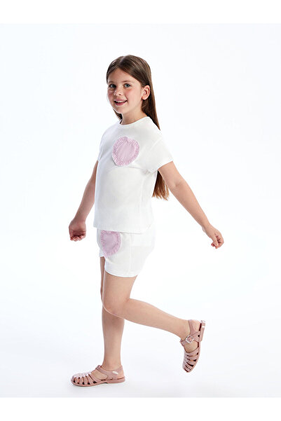 LC Waikiki Özmarka New Season Elastic Waist Girls' Shorts