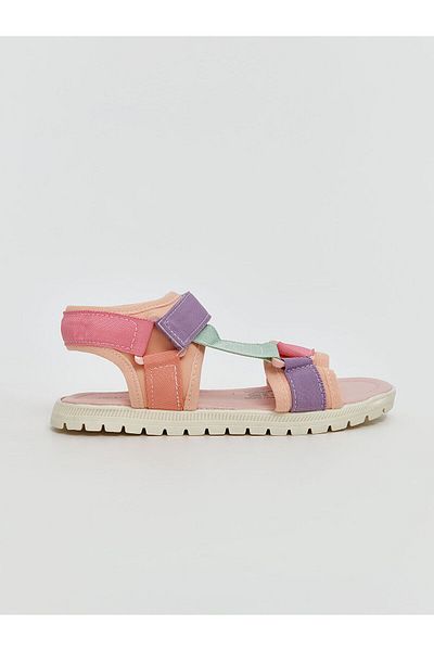 LC Waikiki New Season Color Block Girls' Sandals - S5Im86Z4