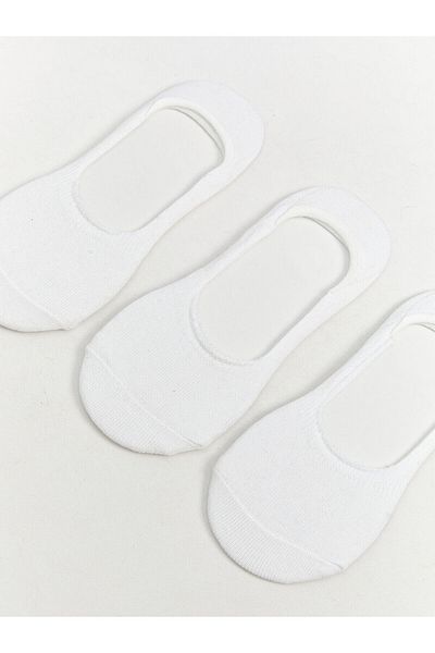 LC Waikiki New Season Basic Girl's Ballerina Socks 3-Piece