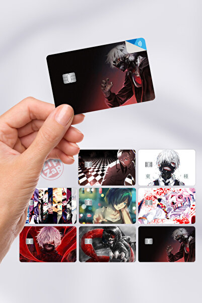 ZipZap ملصق طلاء بطاقة طوكيو غول 7 قطع